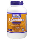 Now Foods L-Carnitine 1000mg, 100 tabs ( Multi-Pack)