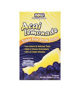 Acai Lemonade Sugar Free Drink Sticks 1.7 oz sticks 12 Sticks