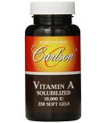Carlson Labs Vitamin A Soluble, 10000 IU, 250 Softgels