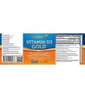 Nutrigold Vitamin D3 Gold (in Organic Olive Oil), 2000 IU, 360 softgels