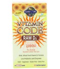 Garden of Life Vitamin Code RAW D3, 120 Capsules