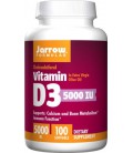 Jarrow Formulas Vitamin D3, 5000IU, 100 Softgels