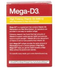 Schiff Mega-D3 Vitamin D3 5000 IU with Resveratrol and Red Wine Extract Supplement, 90 Count