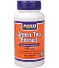 Now Foods Green Tea Extract, 400mg Capsules, 100-Count (Pack of 2)