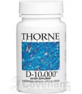 THORNE RESEARCH - Vitamin D-10,000 - 60ct [Health and Beauty]