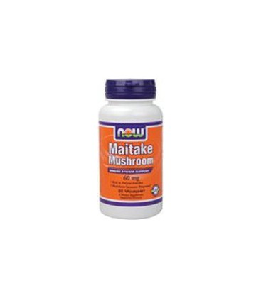 NOW Foods, MAITAKE MUSHROOMS 60mg 60 VCAPS