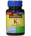 Nature Made Vitamin K2 Softgel, 100 mcg, 30 Count