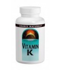 Source Naturals - Vitamin K 500 mcg. - 100 Tablets