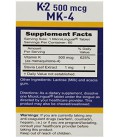 Superior Source Vitamin K2 MK4 Tablets, 500 mcg, 60 Count