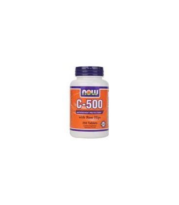 Now Foods C-500 Rh, Tablets, 250-Count