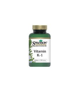 Vitamin K 100 mcg 100 Tabs