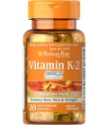 Puritan's Pride Vitamin K-2 (MenaQ7) -30 Softgels