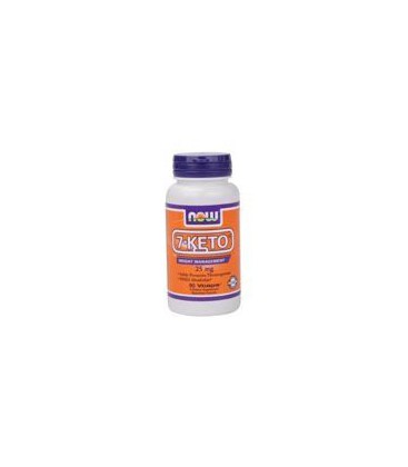 Now Foods 7-KETO, 90 Caps, 25 mg