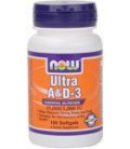 Now Foods Ultra A and D 25000/1000, Soft-gels, 100-Count