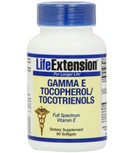 Life Extension Gamma E Tocopherol/ Tocotrienols Softgels, 60-Count