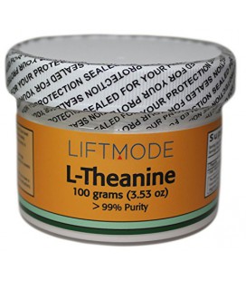 L-Theanine - 100 Grams (3.53 Oz) - 99+% Pure - FBA