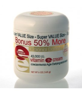 BONUS SIZE Vitamin E Cream 42,000 I.U. - 50% MORE FREE 6 oz.