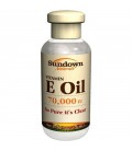 Sundown Vitamin E Oil 70000 IU (Pack of 3) 2.5 OZ