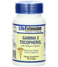 Life Extension Gamma E Tocopherol with Sesame Lignans, Softgels, 60-Count