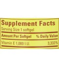 Nature Made Vitamin E 1000IU, 60 Softgels (Pack of 3)