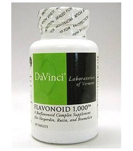 DaVinci Laboratories Flavonoid 1000 -- 1000 mg - 60 Vegetarian Tablets