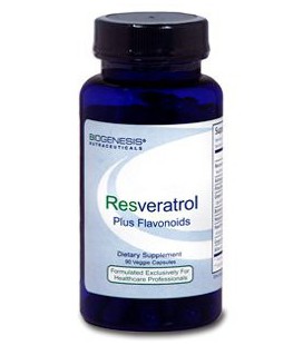 Biogenesis Resveratrol Plus Flavonoids 90 Vcaps