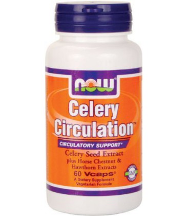 NOW Foods Celery Circulation, 60 Vcaps