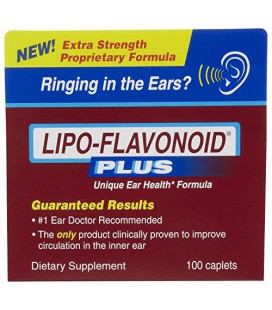 Lipo-flavonoid Plus Caplet 100 Count Helps Circulation in the Ear
