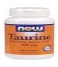 NOW TAURINE Free-Form Amino Acid 500 mg - 100 capsules