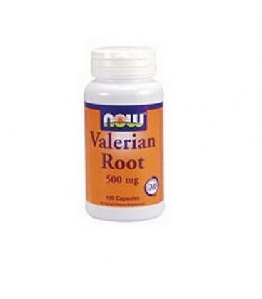 NOW Foods Valerian Root 500mg, 100 Capsules (Pack of 4)