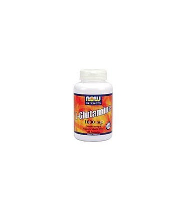 L-Glutamine 1000 mg by Now Foods 120 Capsules