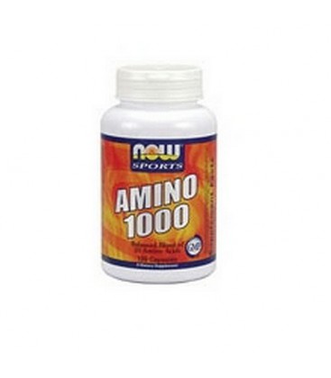 NOW Sports Amino Complete, 120 Capsules (Pack of 2)