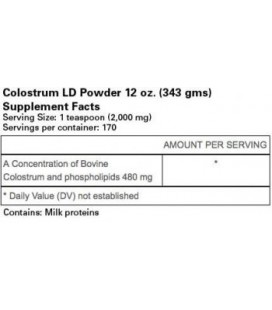 Le colostrum Poudre-LD 12 oz