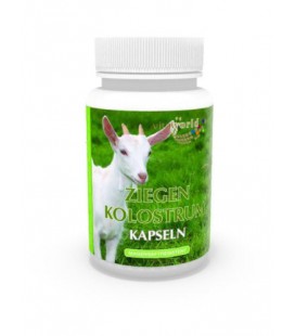 Goat colostrum 250mg 60 Capsules Vita mondiale la production allemande de la pharmacie