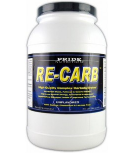 1  Évalué Unflavored glucides complexes poudre ~ PRIDE NUTRITION RE-CARB £ 2,11 ~ micronisée Pour Endurance & Muscle Plénitude