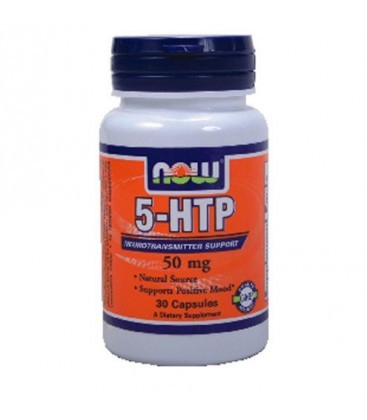 Now Foods 5-HTP, 30 caps / 50 mg ( Multi-Pack)