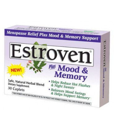 Estroven Plus Multi- Vitamin Caplets for Menopause, 30-Count