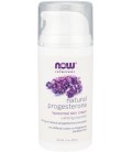 NOW Foods Progesterone Cream W/Lavender, 3 Ounces