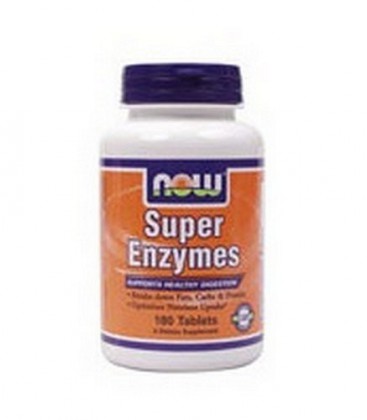 NOW Foods Super Enzymes, 180 Tablets