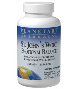 Planetary Formulas St. John's Wort Emotional Balance, 750 mg