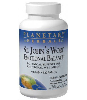 Planetary Formulas St. John's Wort Emotional Balance, 750 mg