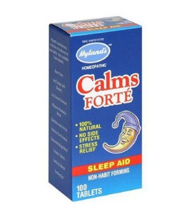 Hyland's Calms Forte Sleep Aid, 100 Tablets (Pack of 3)