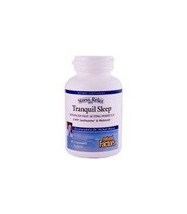 Natural Factors Stress-Relax Tranquil Sleep Chewable Tablets