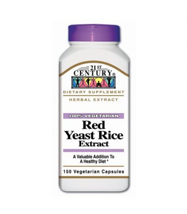 21st Century Red Yeast Rice, 150 Vegicaps