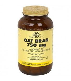 Solgar - Oat Bran, 750 mg, 250 tablets