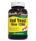 Mason Vitamins Red Yeast Rice 1200, 60 Capsules, Bottles (Pa