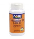 Now Foods Vitamin D-3 1,000 IU, 180 Softgels (Pack of 3)