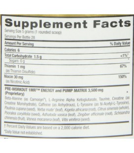 BPI Sports 1.MR Ultra concentré pré-entraînement poudre, melon d'eau, 4,9 once