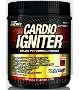 Top Secret Nutrition Cardio Igniter Fruit Punch 35 Portions, 11.11 OZ