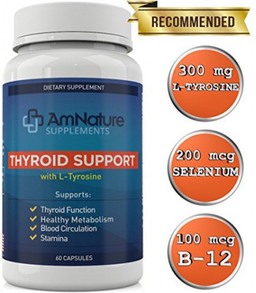 Soutien de la thyroïde - combinaison optimale de vitamines, minéraux, herbes et acides aminés de soutien thyroïde activité de L